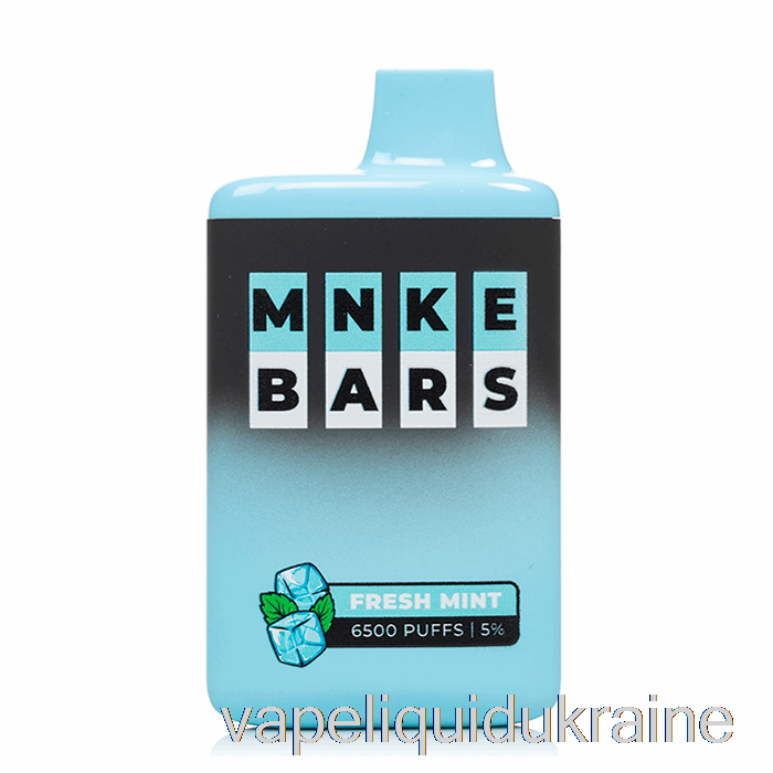 Vape Ukraine MNKE BARS 6500 Disposable Fresh Mint